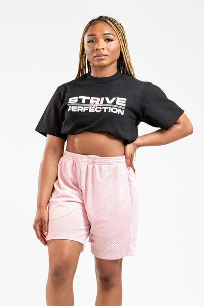 Strive for Perfection - Block Print T-Shirt